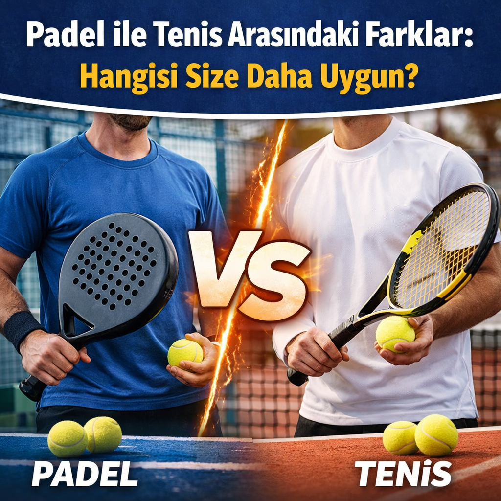 Padel ile Tenis Arasındaki Farklar: Hangisi Size Daha Uygun?