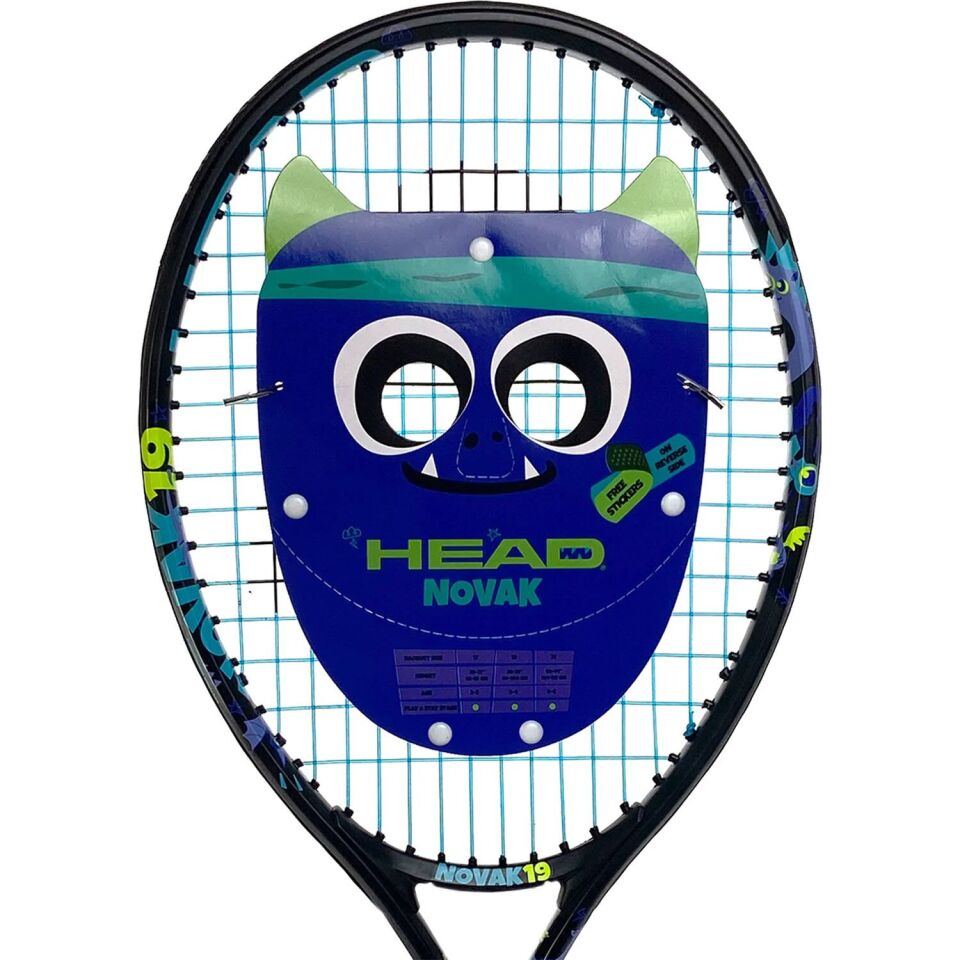 Head Novak 19'' Kordajlı Çocuk Raketi