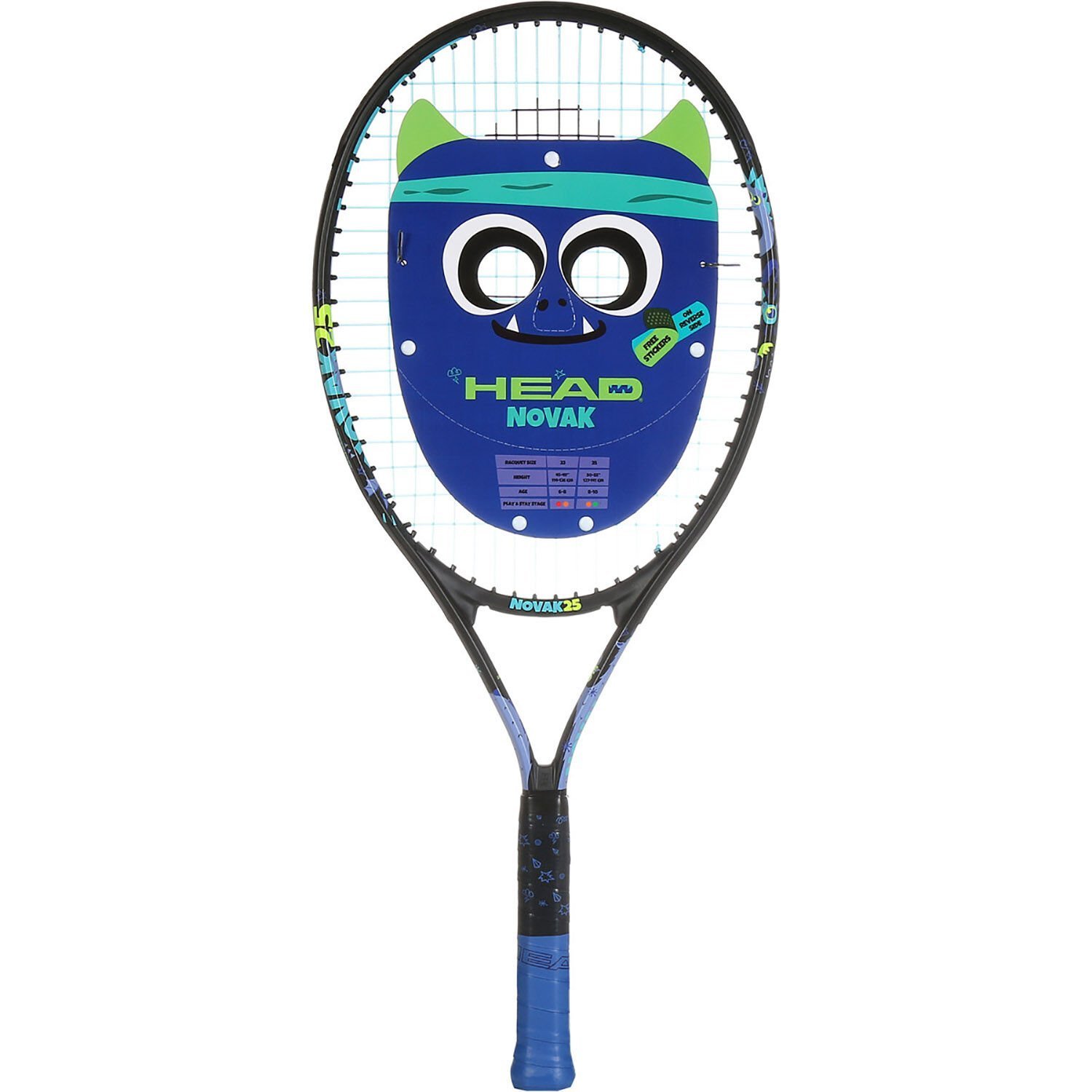 Head Novak 25'' Kordajlı Çocuk Raketi