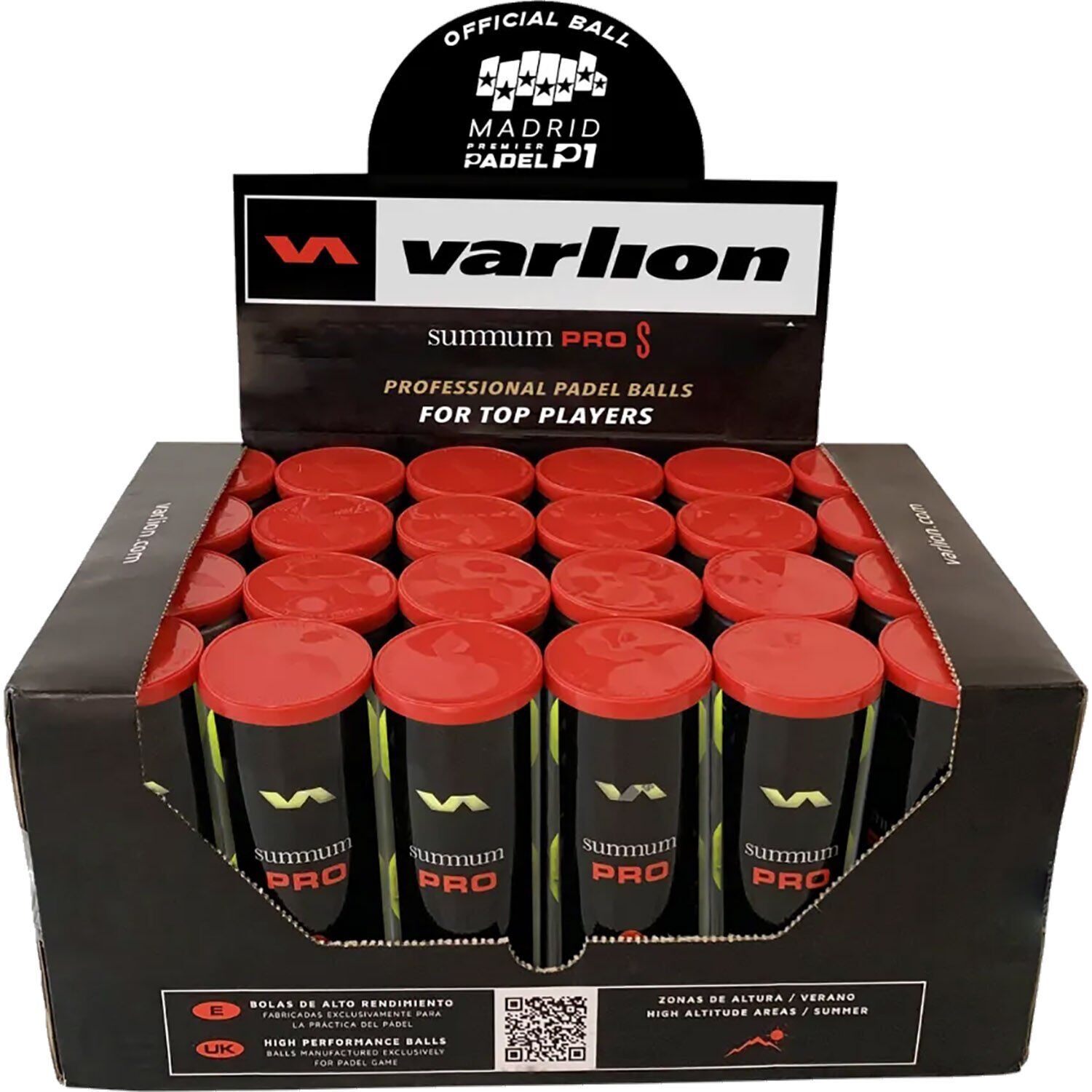 Varlion Summum Pro S 24'lü Box Padel Topu