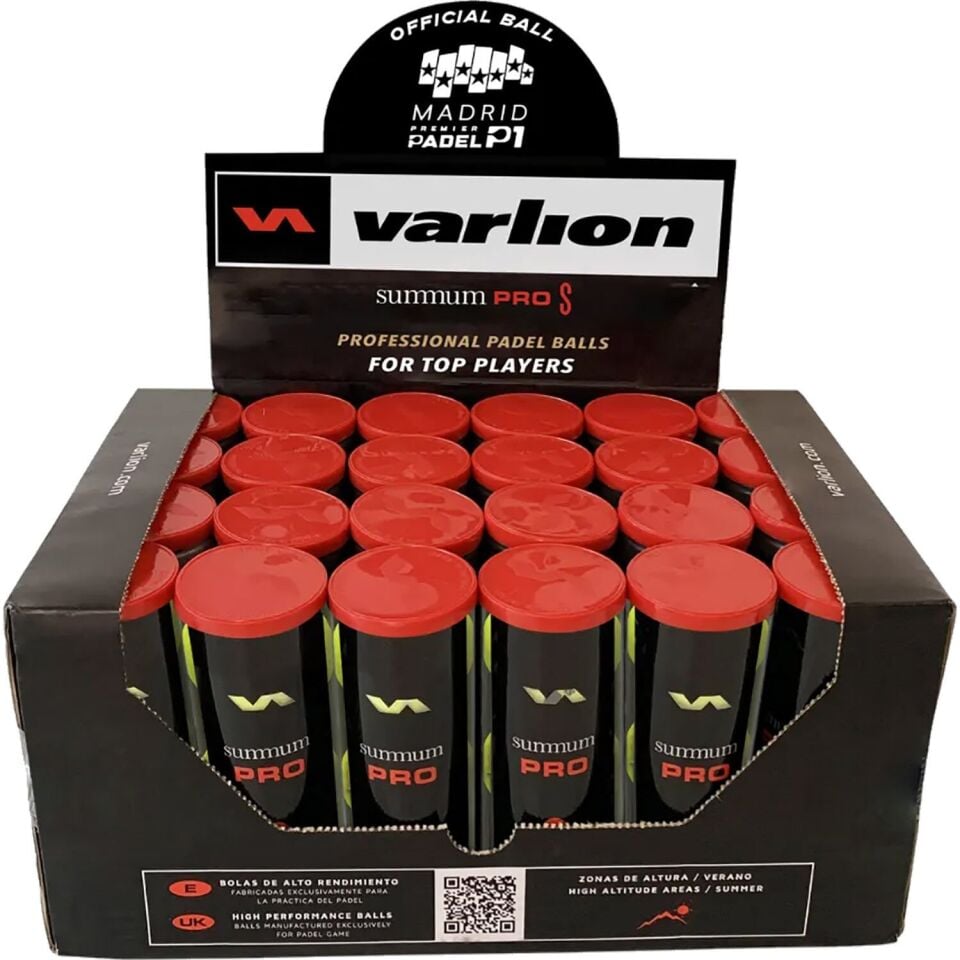 Varlion Summum Pro S 24'lü Box Padel Topu