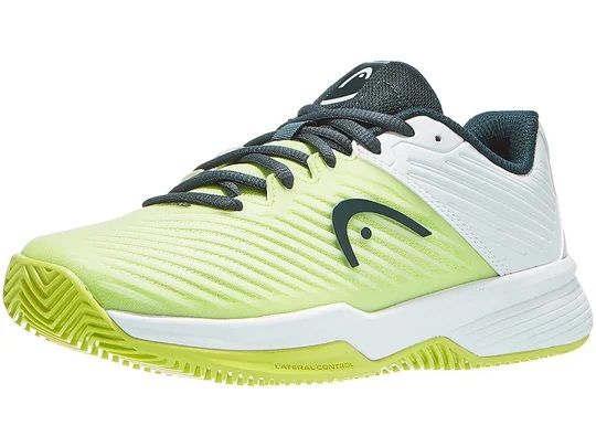 Head Revolt Pro 4.0 Clay Toprak Kort Çocuk Tenis Ayakkabı Yeşil - 31.5