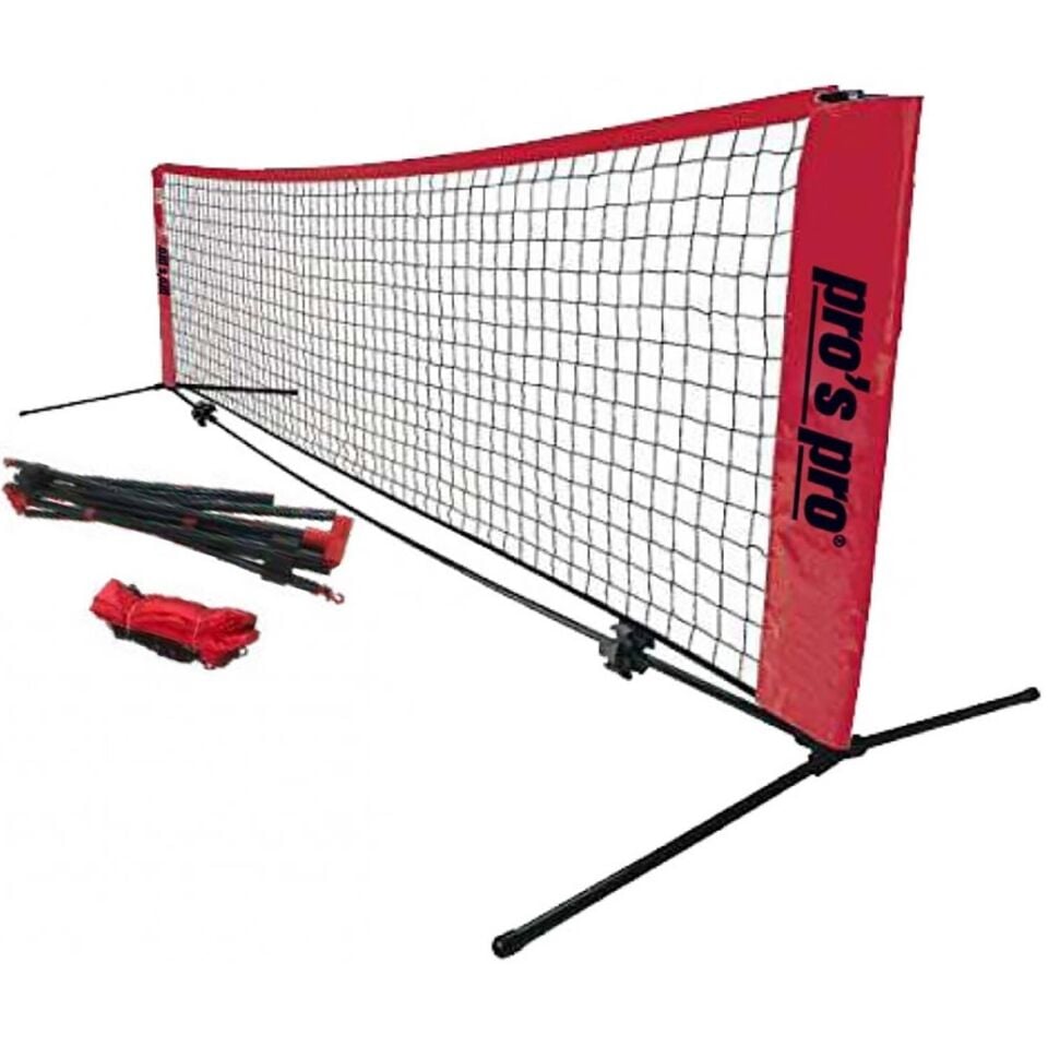 Pro's Pro Mini Tennisnetz Taşınabilir File 6 Metre