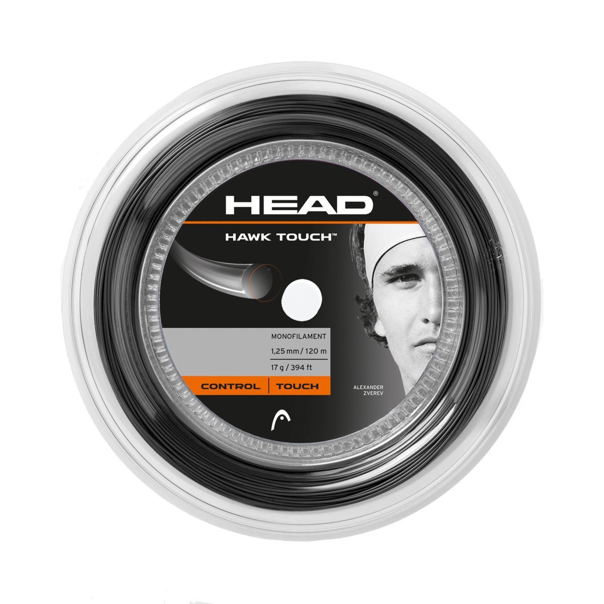 Head Hawk Touch 1,25 mm Antrasit Kordaj