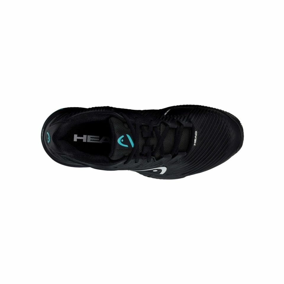 Head Revolt Pro 4.0 Clay Toprak Kort Erkek Tenis Ayakkabı Siyah - 47